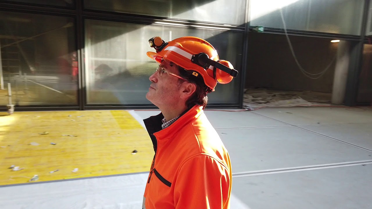 Visite de la gare CEVA de Champel