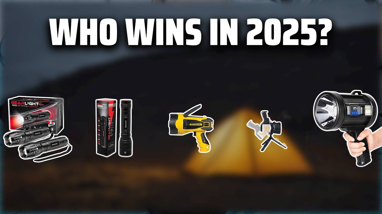 The Top 5 Best Spotlight Flashlight in 2025 - Must Watch Before Buying!