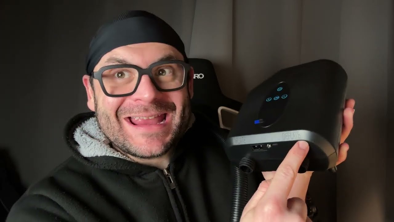 Fileeyn Electric Air Pump SUP with Battery, 20PSI Pump f. Elec Paddle Board unboxing & instructions