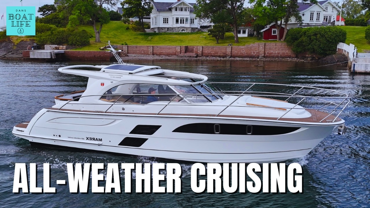 The family boat for you? Marex 360 Cabriolet Cruiser