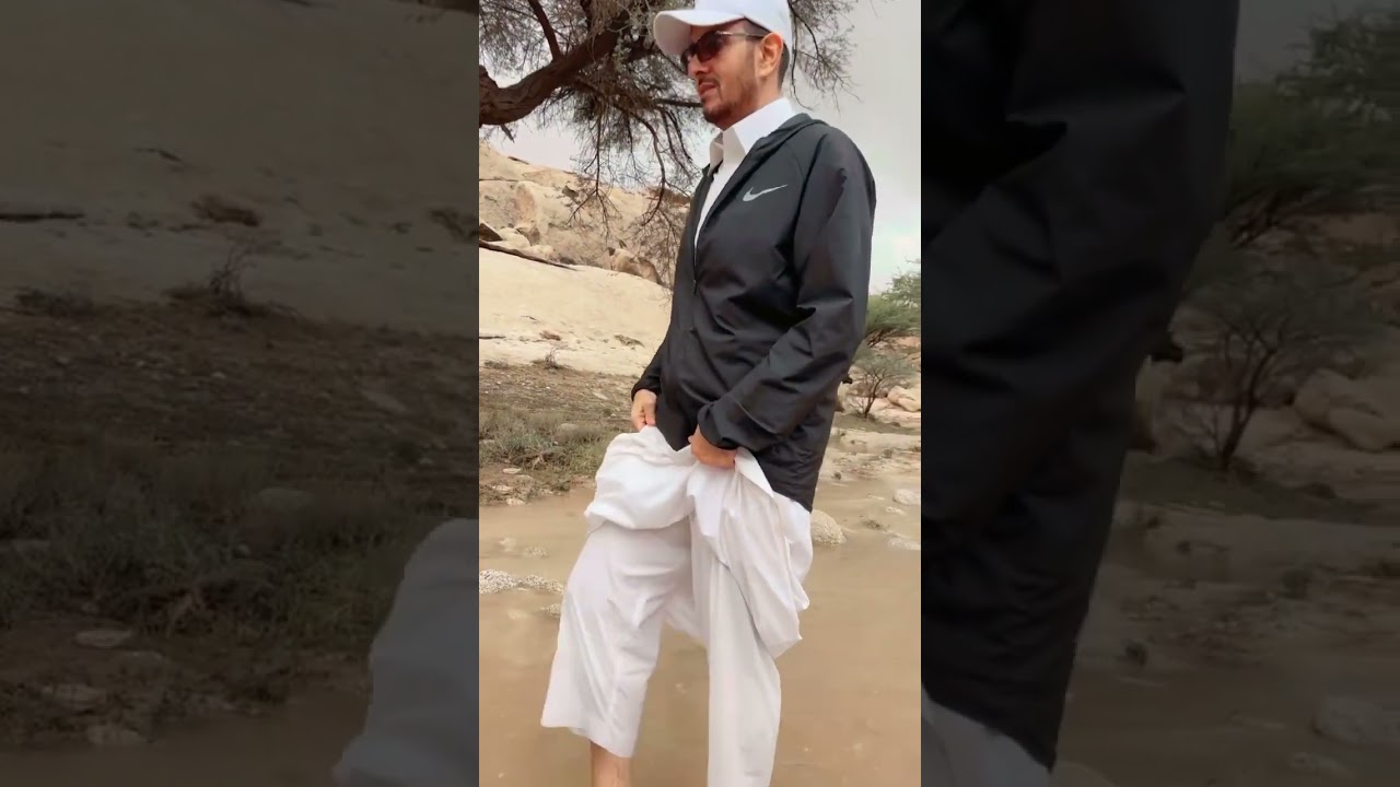 منتزه تيما الرس في وقت الامطار