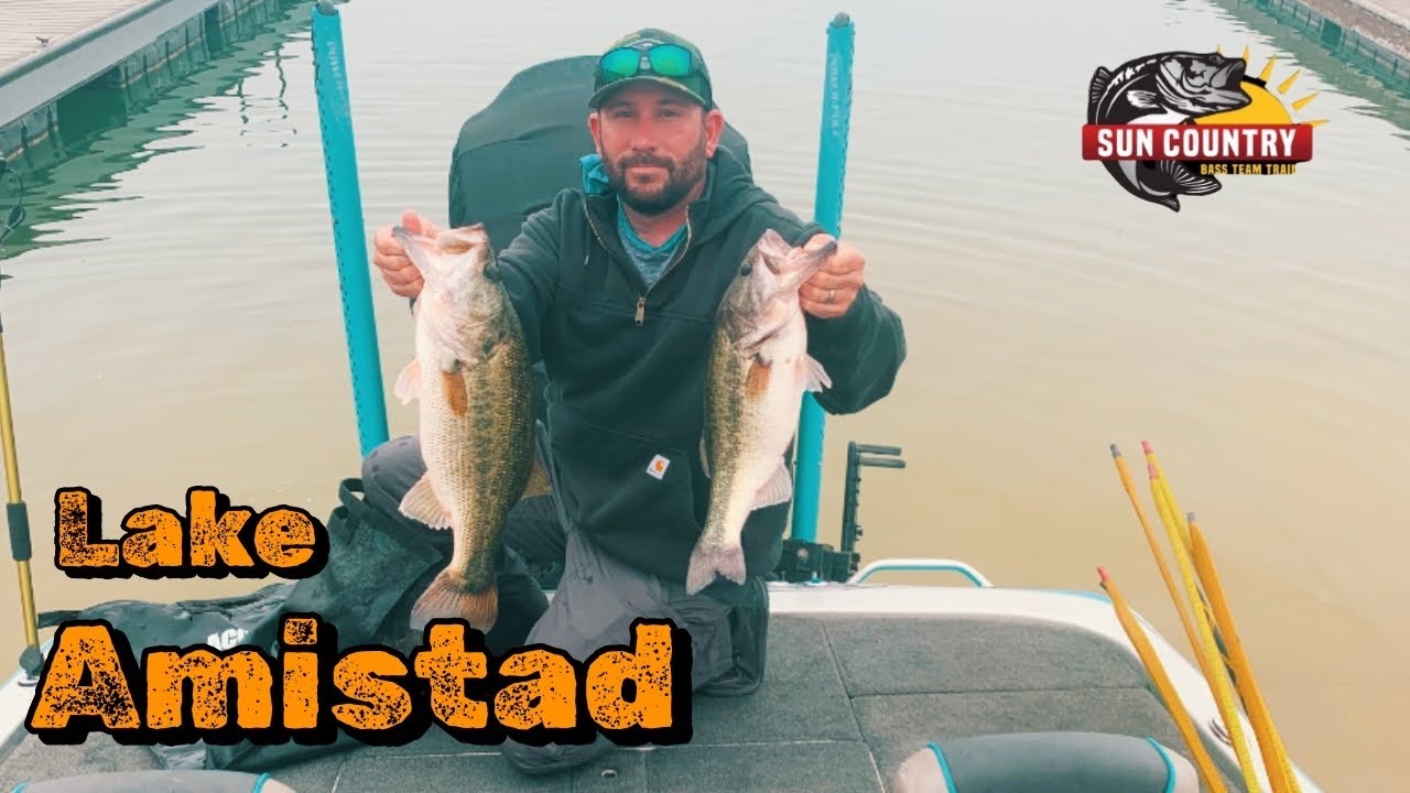 You won't believe this finish - E1: Bass Tournament on Lake Amistad during the pre-spawn!
