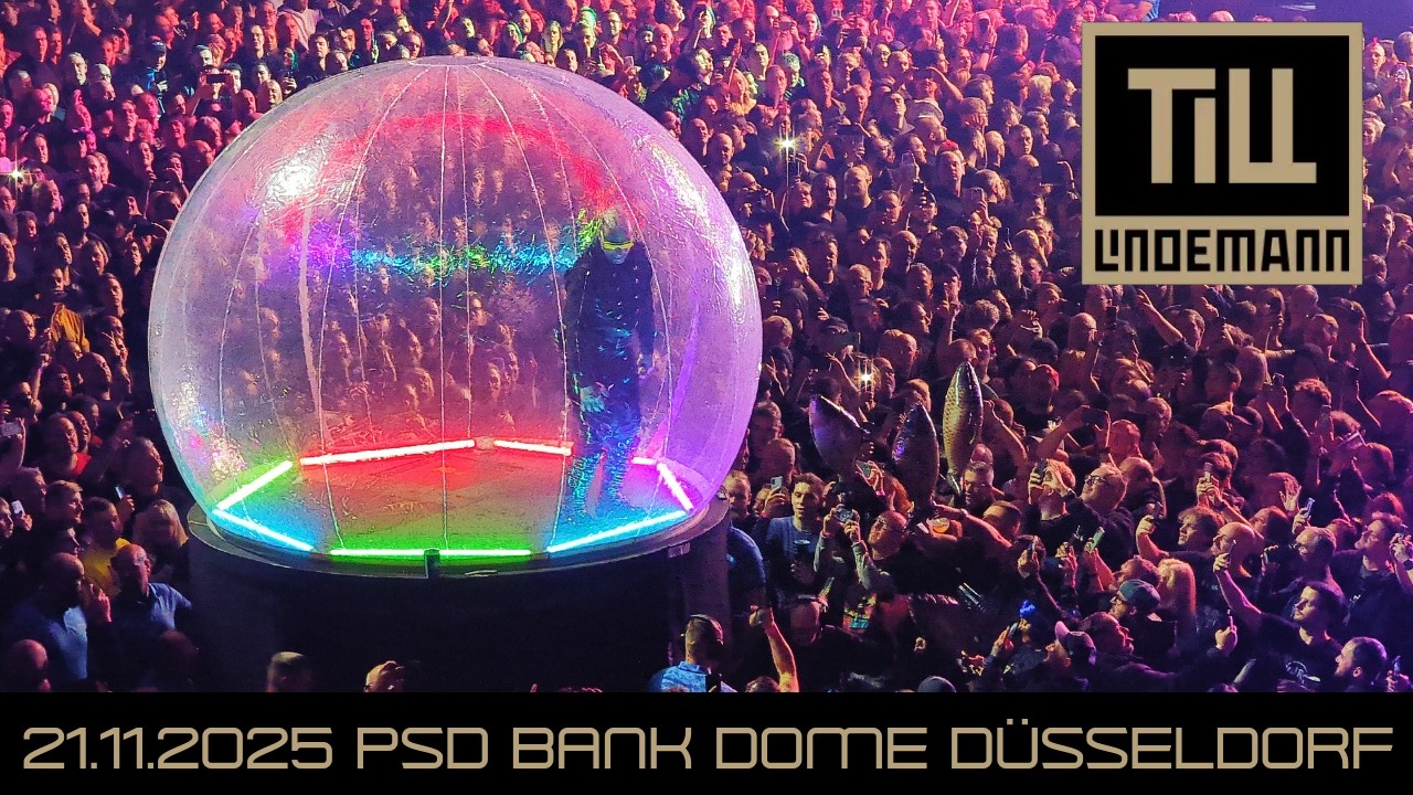 Till Lindemann - Live 21.11.2025 - PSD BANK DOME D&uuml;sseldorf