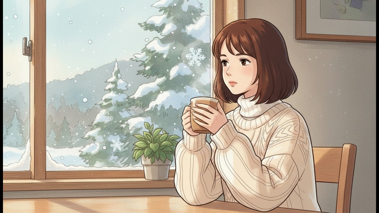 Baking Rustic Bread on a Snowy Afternoon ❄️ Cozy Winter ASMR
