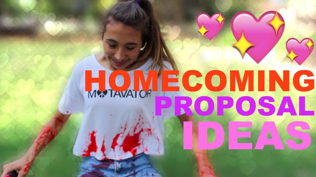HOMECOMING PROPOSAL IDEAS- AURORA CASSADY