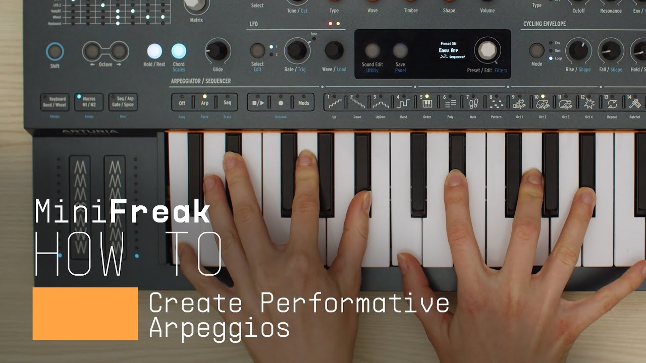 How to | MiniFreak / MiniFreak V - Performative Arpeggios