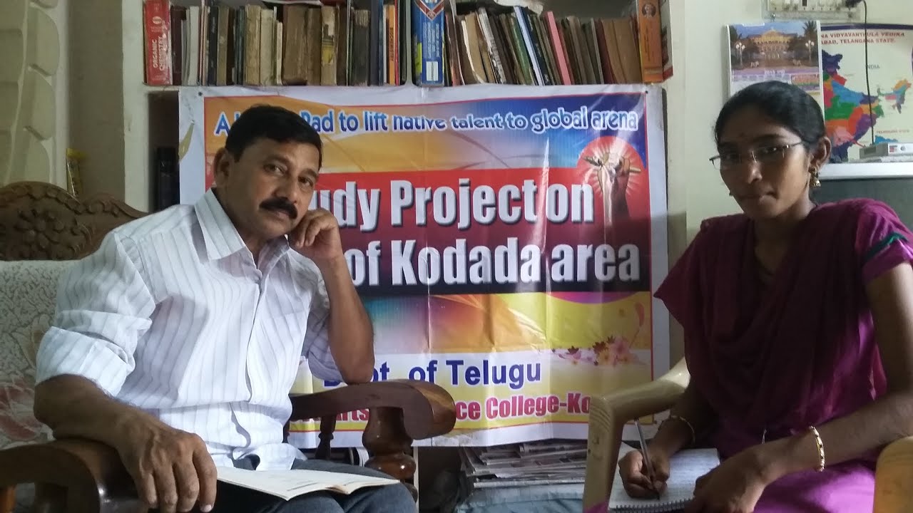 Telangana Poets- Manavuru  Manakavi-1 , Interviews with Kodada area Poets and writers.