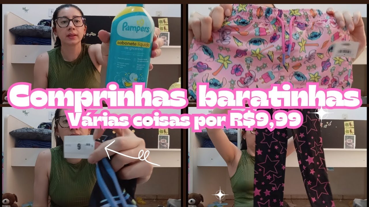  Comprei muita roupa barata, tem até de R$6,00!! Vem ver!