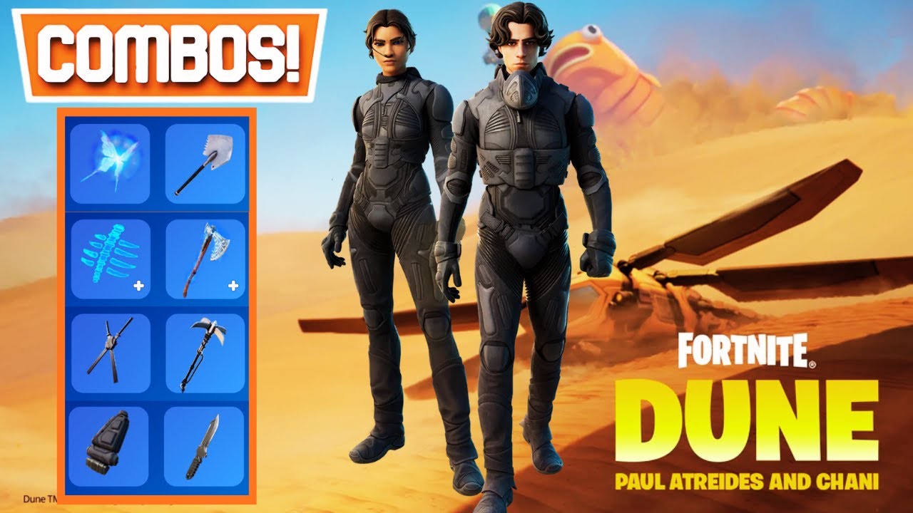 BEST DUNE Skin Combos (BOTH SKINS!)