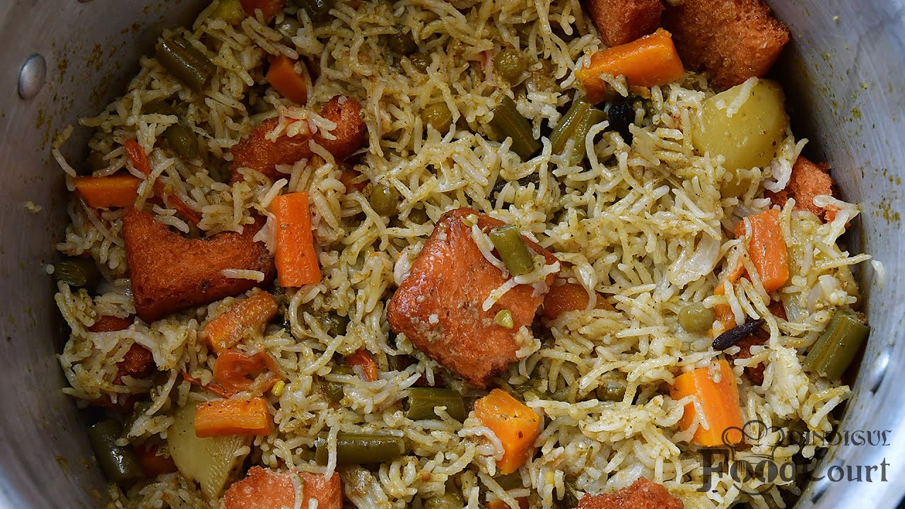 Coconut Milk Brinji Recipe/ Coconut Milk Rice