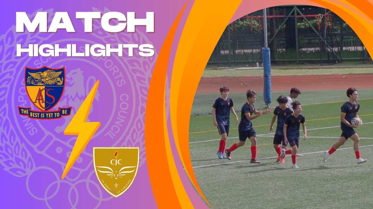 HIGHLIGHTS | NSG 'A' Div | Anglo-Chinese School (Independent) vs Catholic Junior College | 11Apr25