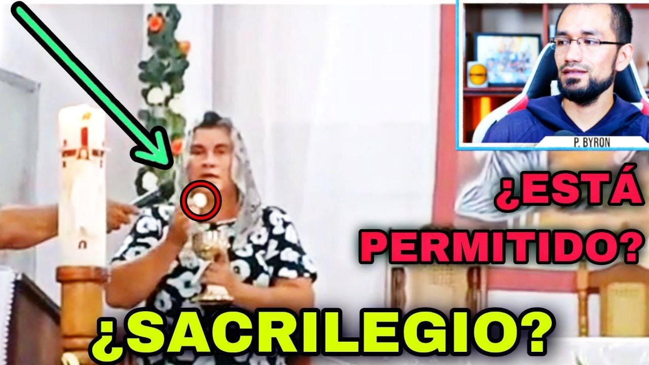 ¿SACRILEGIO🔺lo que hace MUJER en Iglesia? 👉Sacerdote aclara