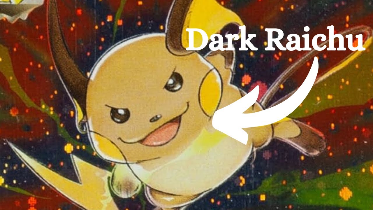 EXPLAINING Dark Raichu in 1 minute!