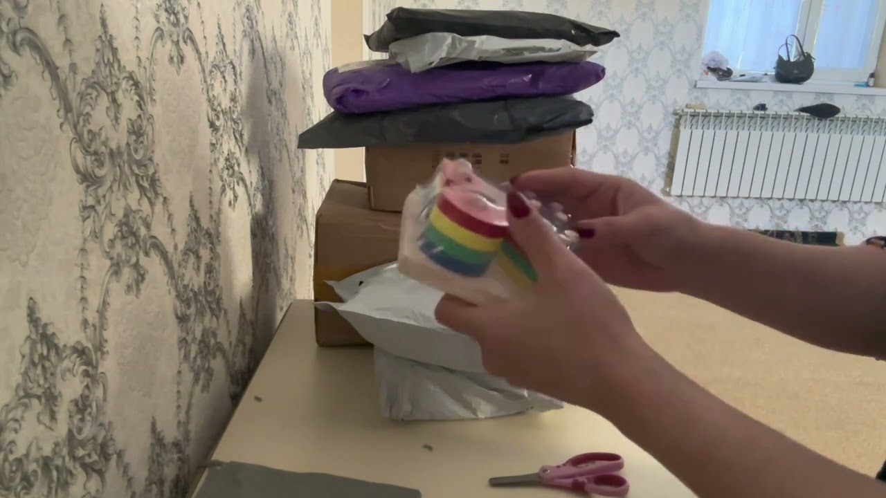 АСМР Распаковка с Пиндуодуо