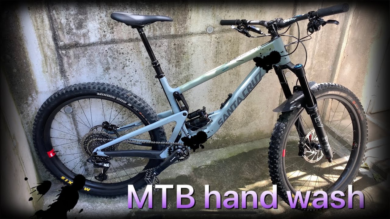 MTB hand wash | MTB Handw&auml;sche (no comment)