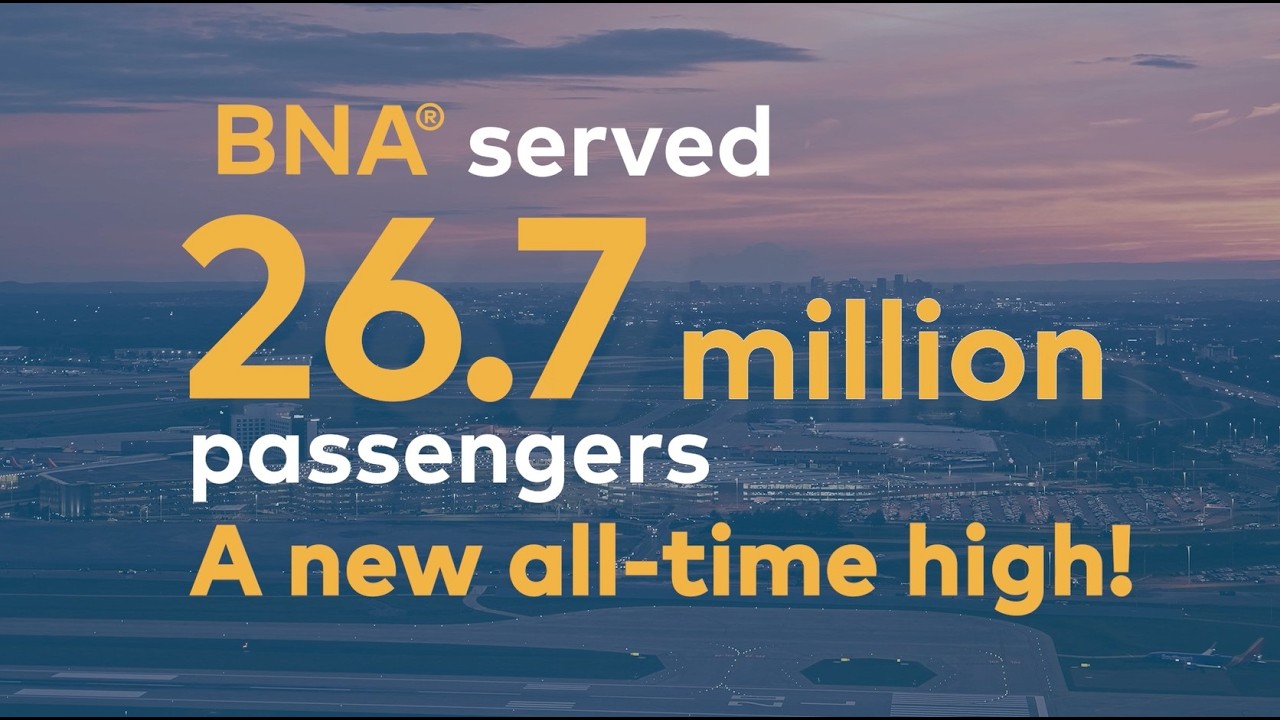 End of Year video - Fiscal Year 2026 | Nashville International Airport&reg; (BNA&reg;)
