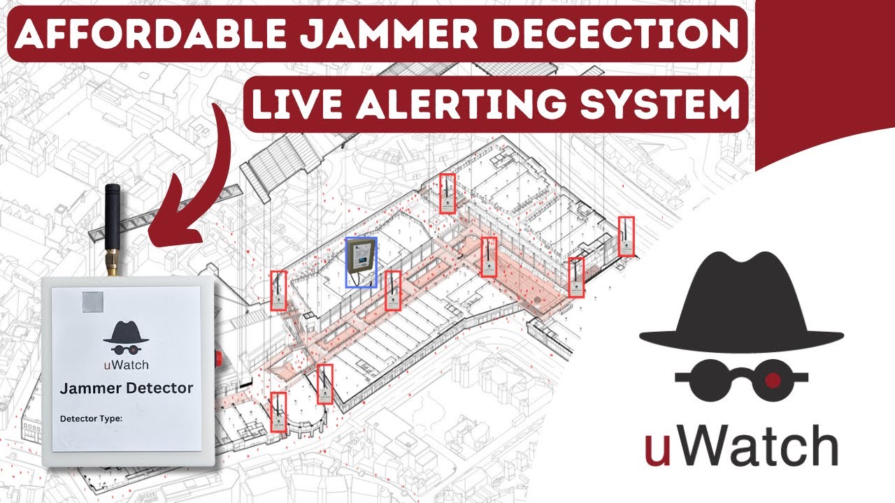 uWatch - Signal Jammer Detector real-time alerting system