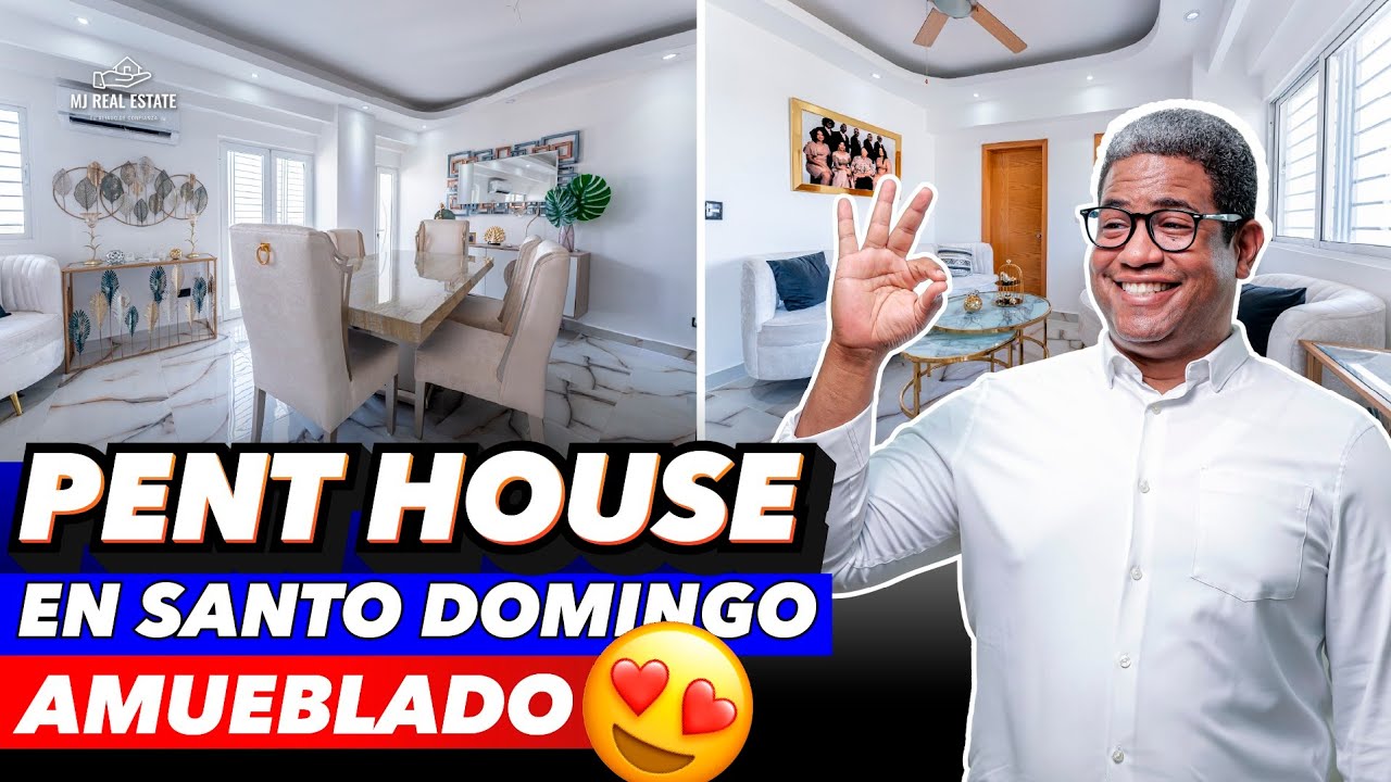 🎯 ¡TODO INCLUIDO! PENT HOUSE EN VENTA EN SANTO DOMINGO