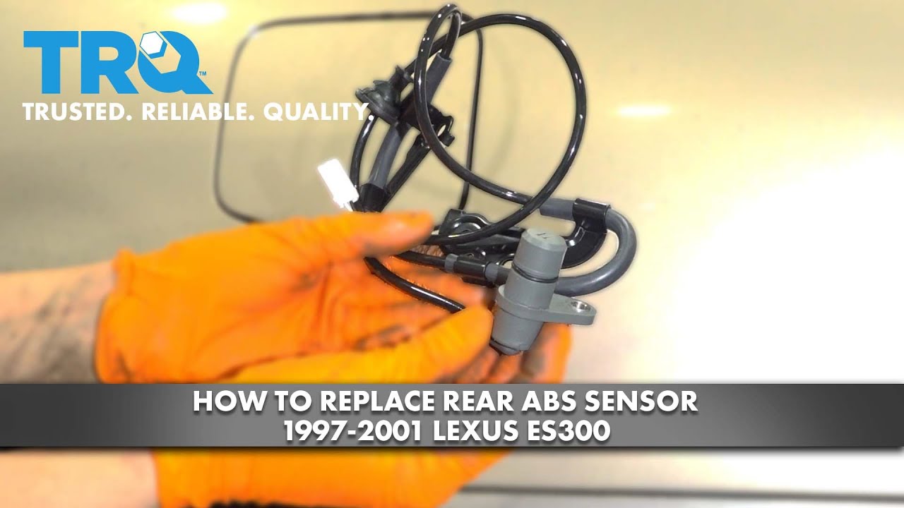 How to Replace Rear ABS Sensor 1997-2001 Lexus ES300