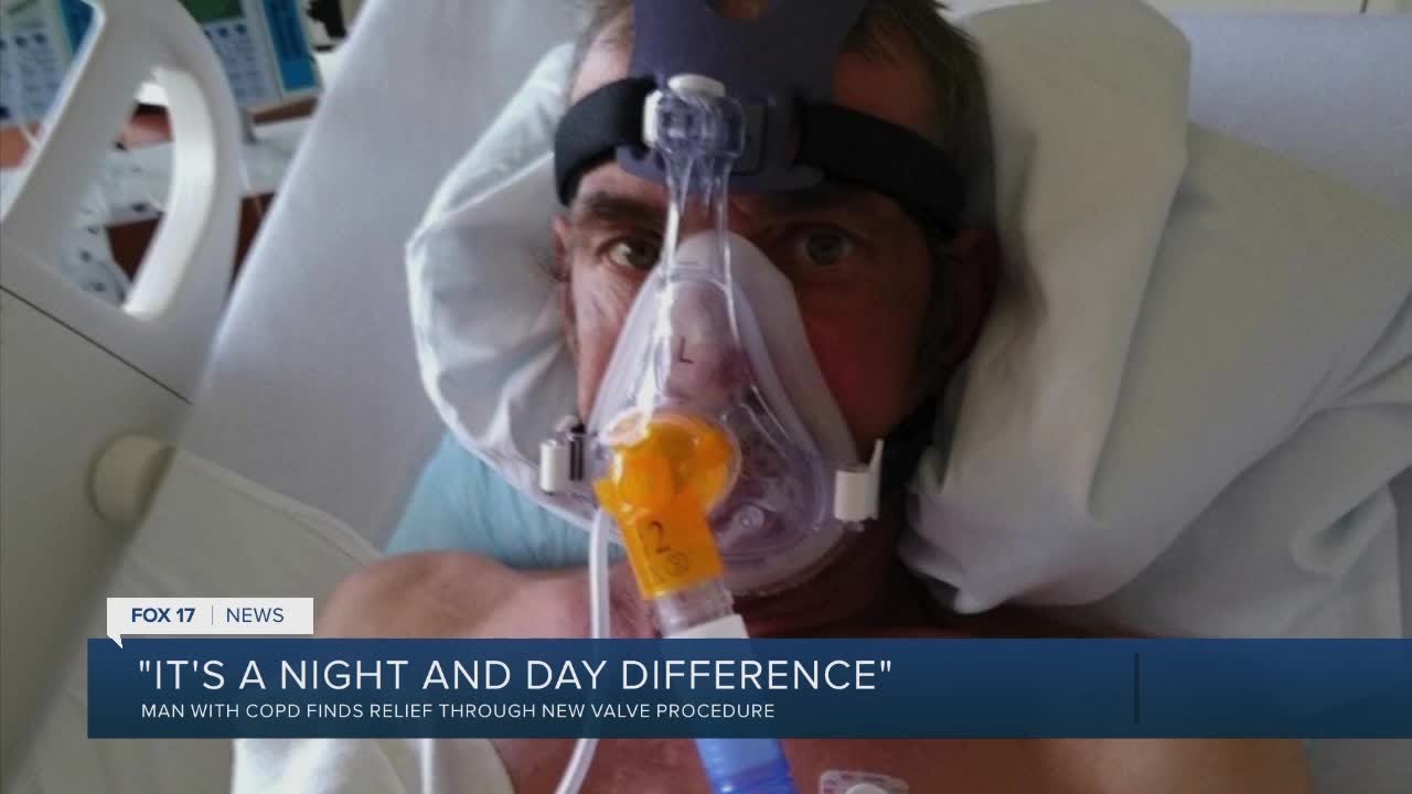 White Cloud man thankful for lung valve procedure