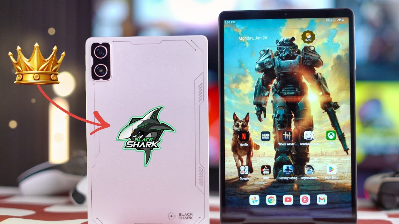 Black Shark Gaming Tablet Review: ទីបំផុតមេឆ្លាមខ្មៅមកវិញហើយ!