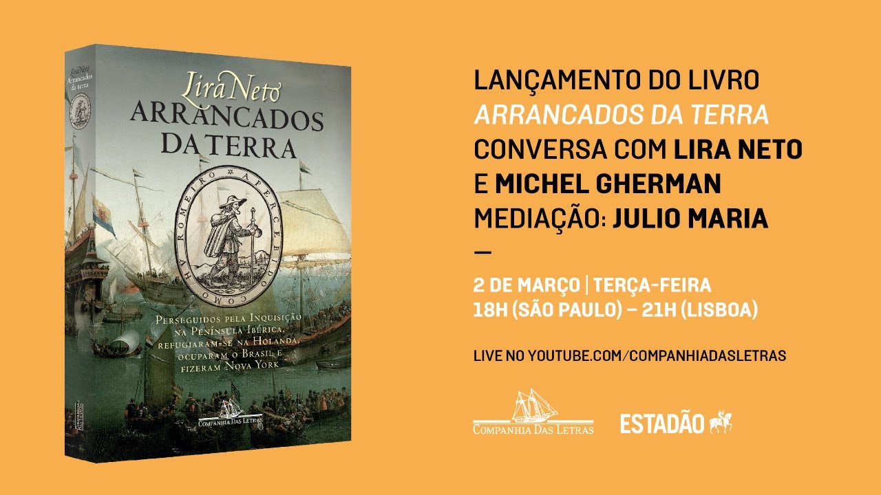 Lançamento do livro “Arrancados da terra”, de Lira Neto