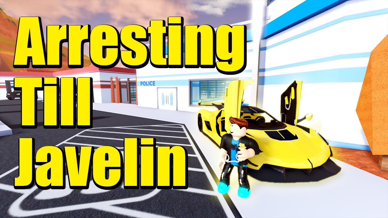 Getting the Javelin in 5 Hours by Arresting (Roblox Jailbreak)