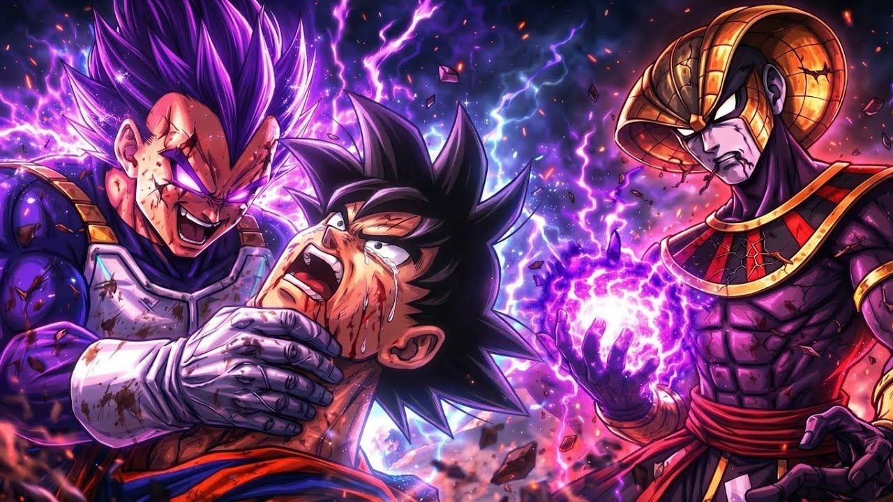 (5) Goku vs Ultra Ego Vegeta – When Saiyan Pride Becomes Corrupted by Cobras
