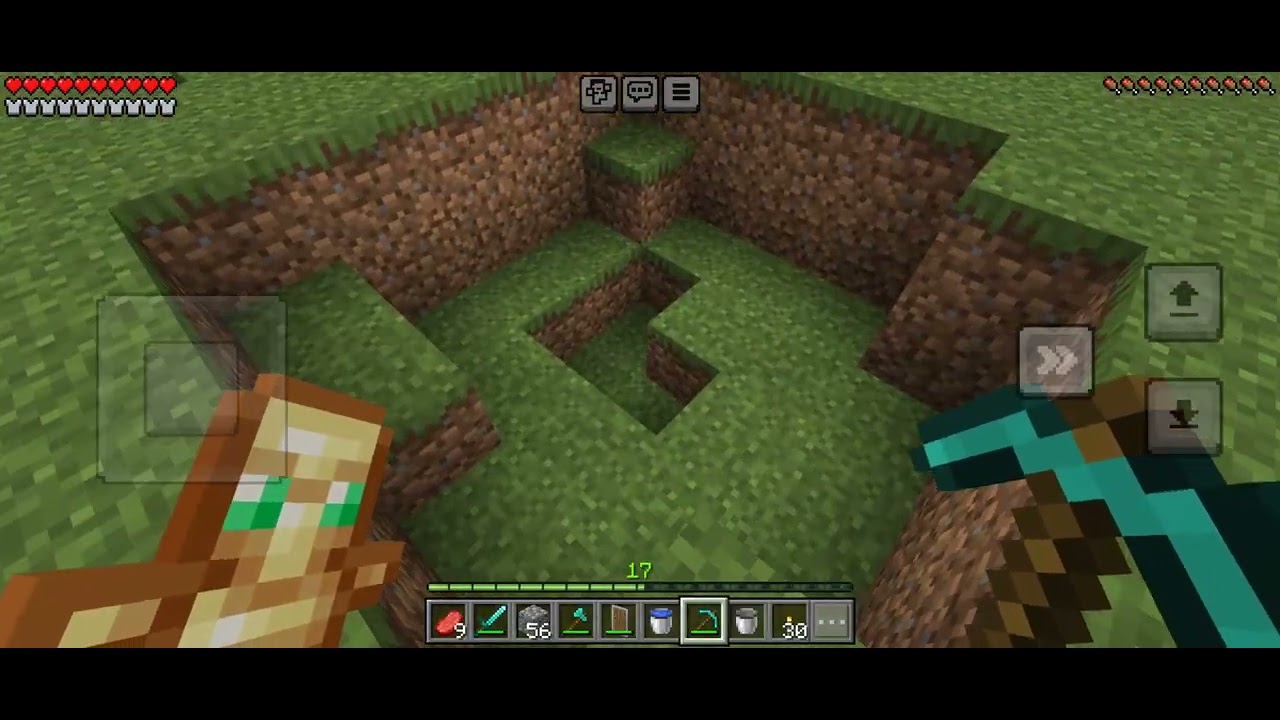Llendo al nether (no llegue al nether 😅)