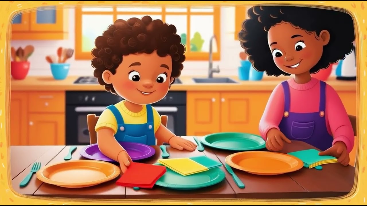 Family Chores Song  Clean Up & Help at Home  Kids Songs for Ages 3–6