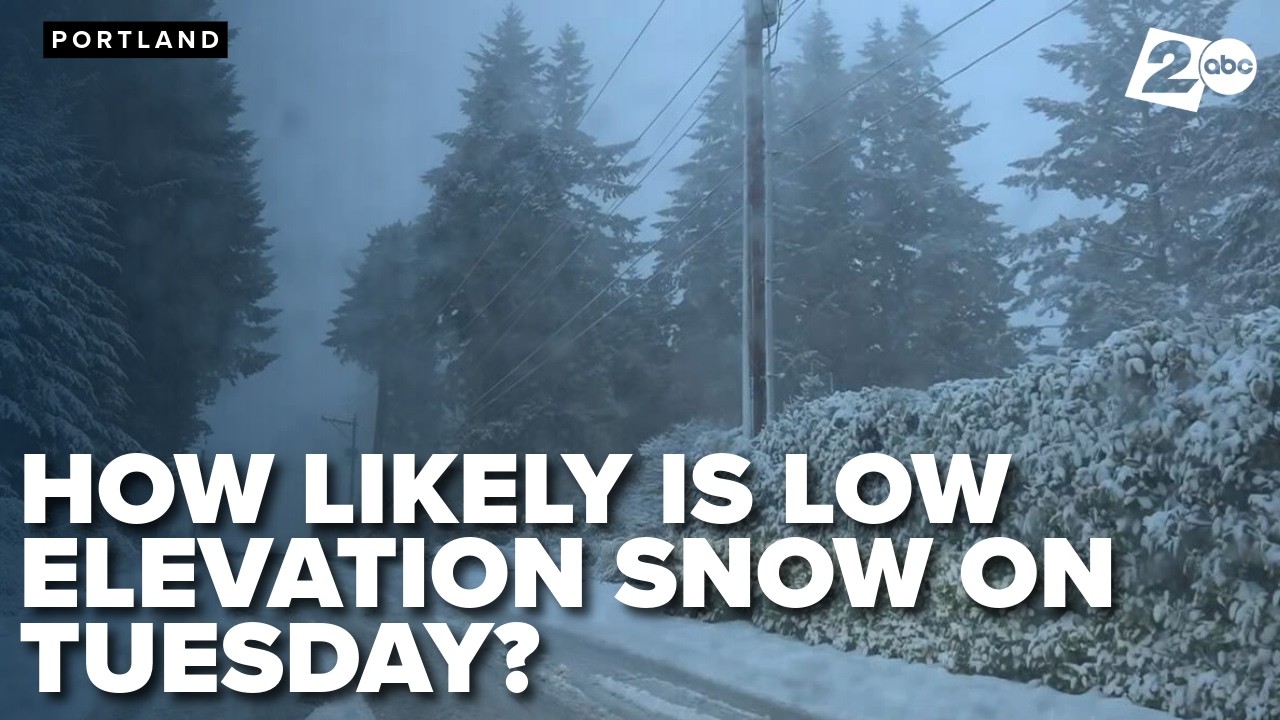 Beyond The Forecast: How likely are we to see low elevation snow on Tuesday morning?