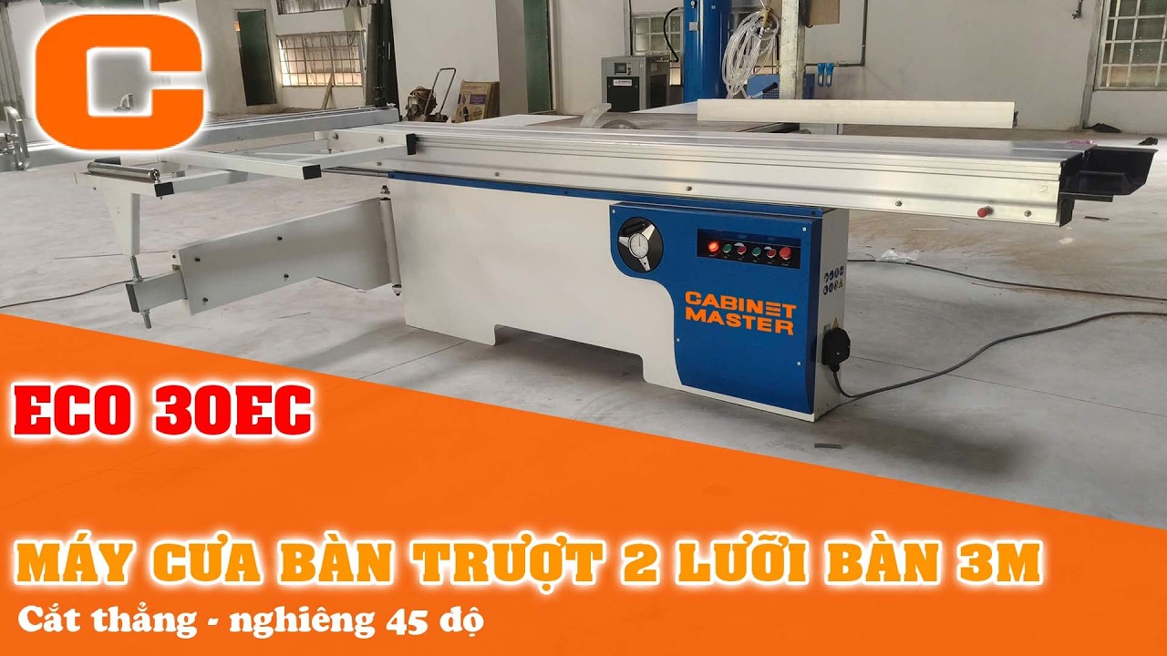 Máy Cưa Cánh Gà 2 Lưỡi Cắt Ván MDF Lõi Xanh - ECO 30EC