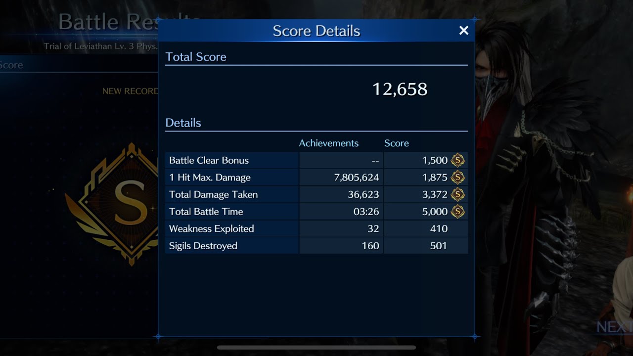 FF7EC- Trial of the summon Fury Stage 3 leviathan physical challenge with magic team. -Nemesis