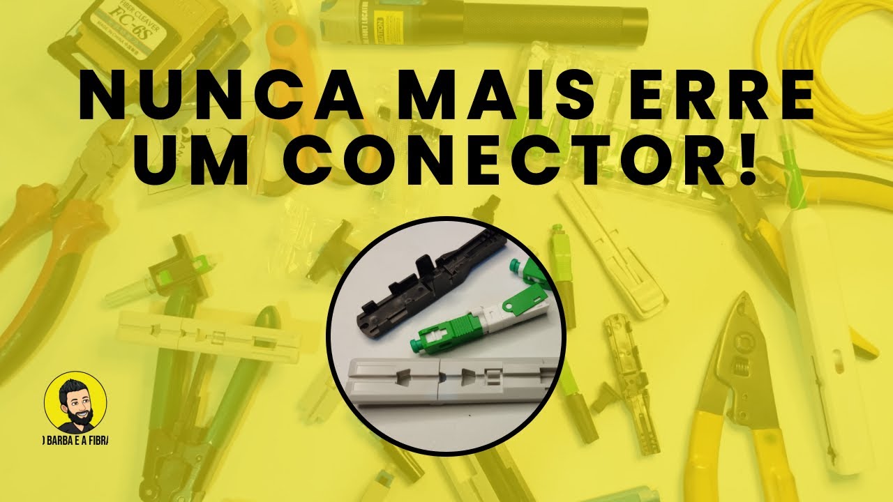Como fazer um conector Click de Fibra Óptica!