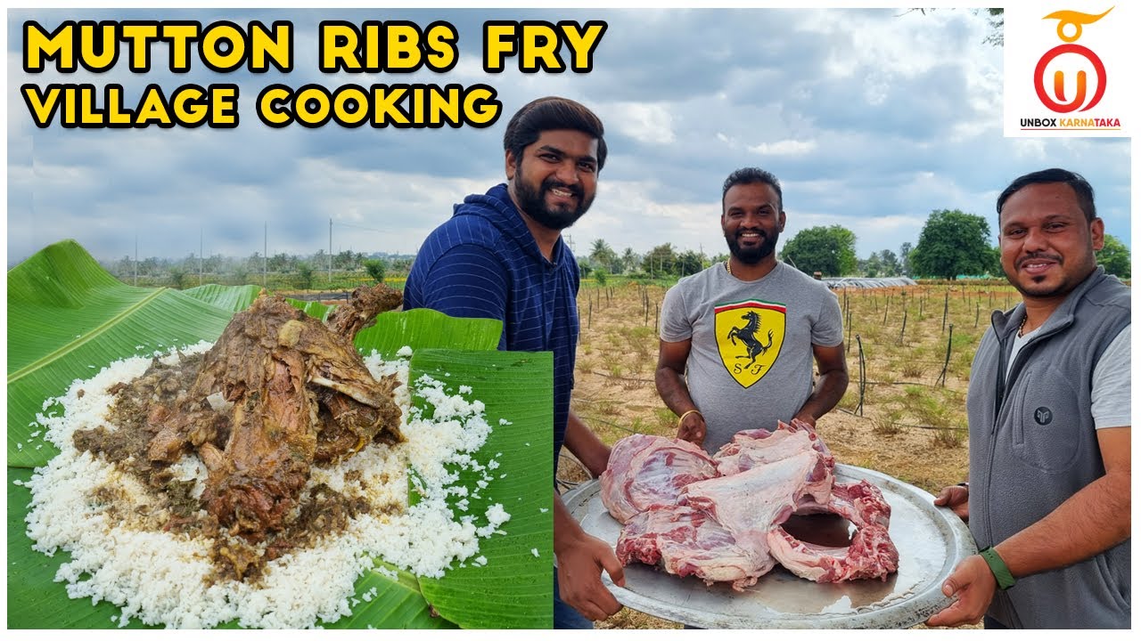 Full Mutton Ribs Fry Cooking in Collaboration with @Akshay Food Factory and @FOODPARADISETV1