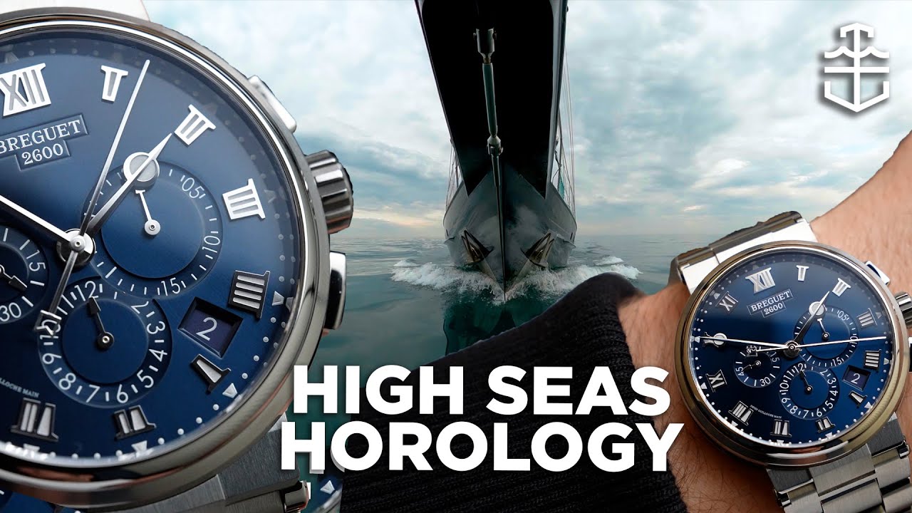 Breguet Marine Chronographe 5527 is a very Breguet sports watch