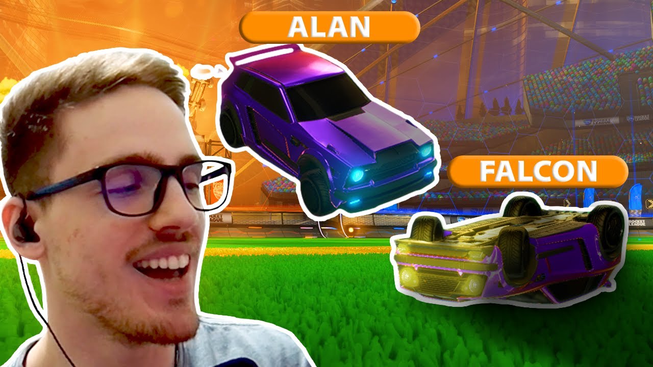 OS TRÊS PATETAS DO ROCKET LEAGUE! (ft. Alanzoka e Falcon)