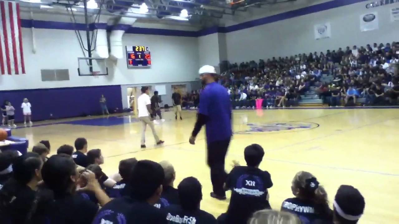 Celebration high school basketball game