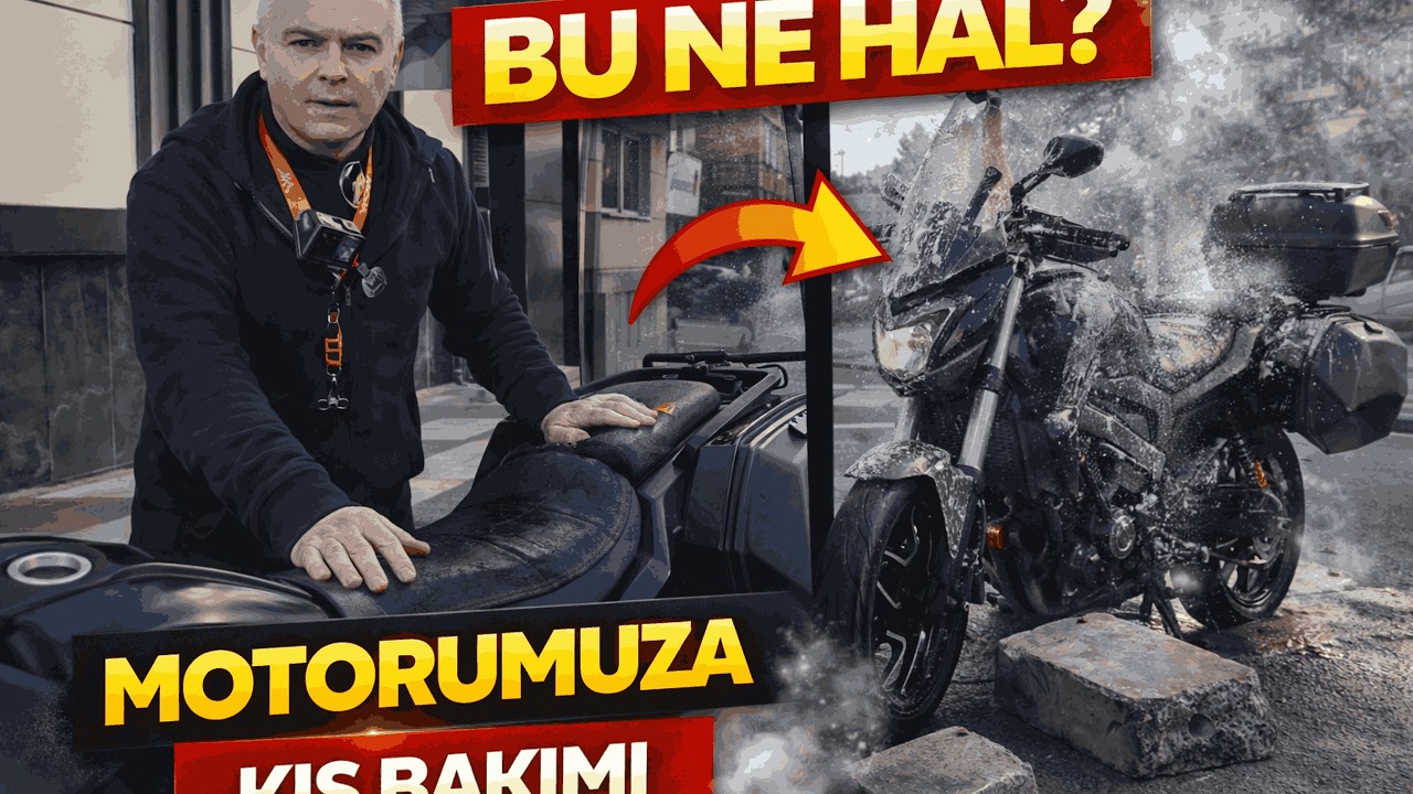 Sokakta Motor Bakımı Bahar Gelmeden Motor Bakımı | Çok Önemli!
