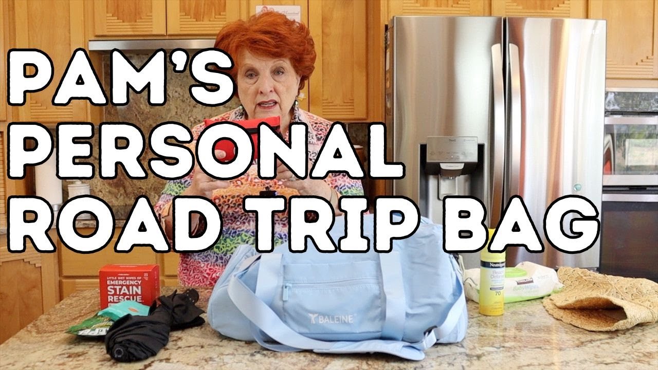 Pam's Personal Road Trip Bag