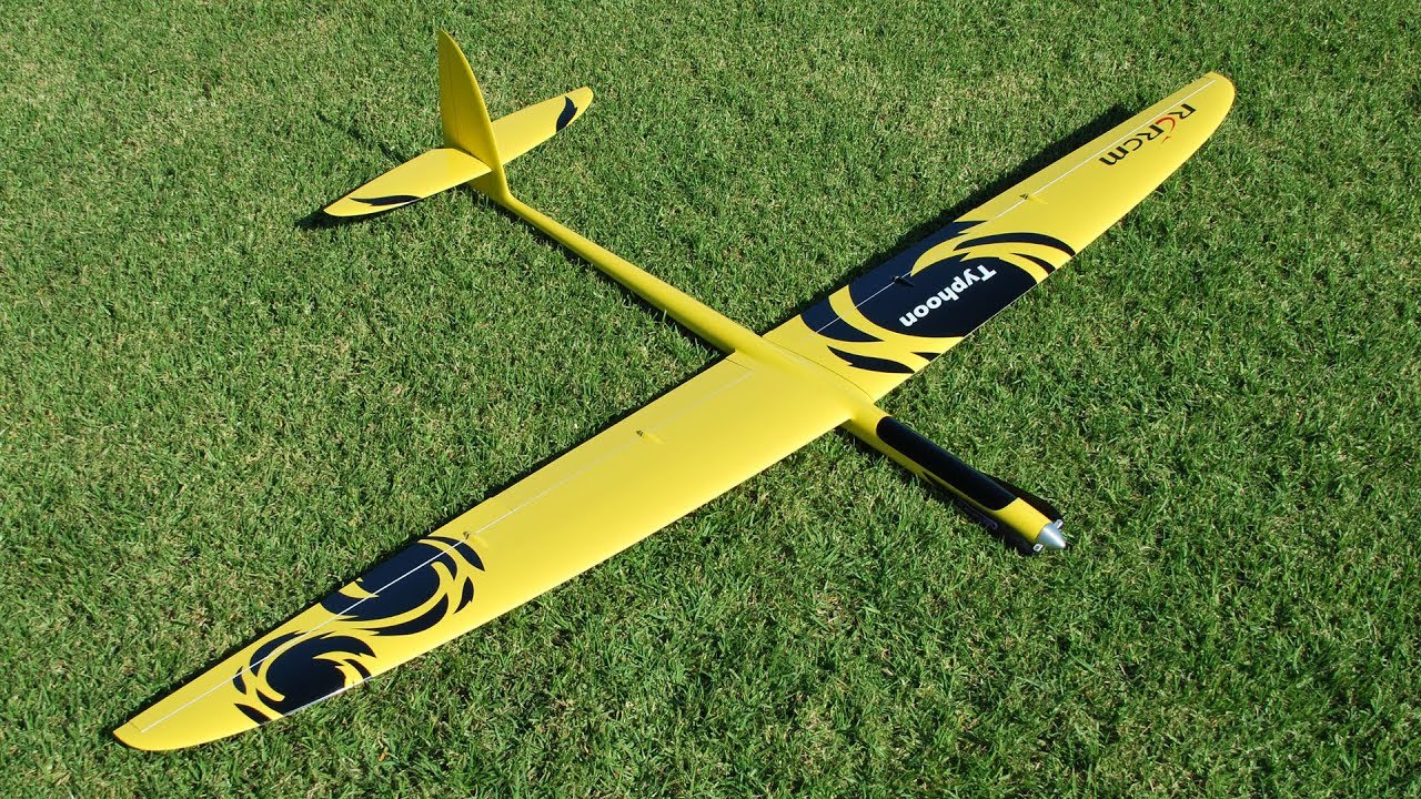 » RCRCM E-Typhoon Carbon Fibre Electric Sailplane