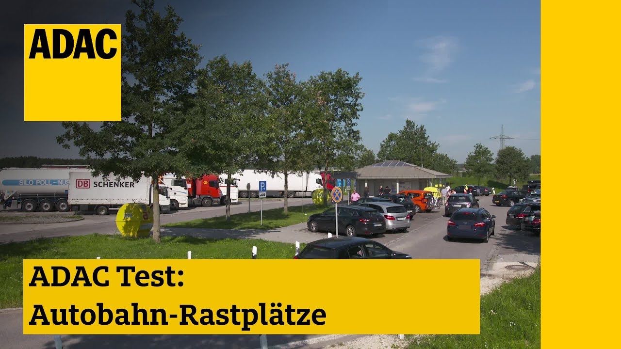 ADAC Test: Autobahn-Rastplätze I ADAC 2018