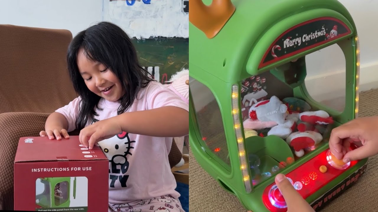 UNBOXING cute claw claw machine from Amazon