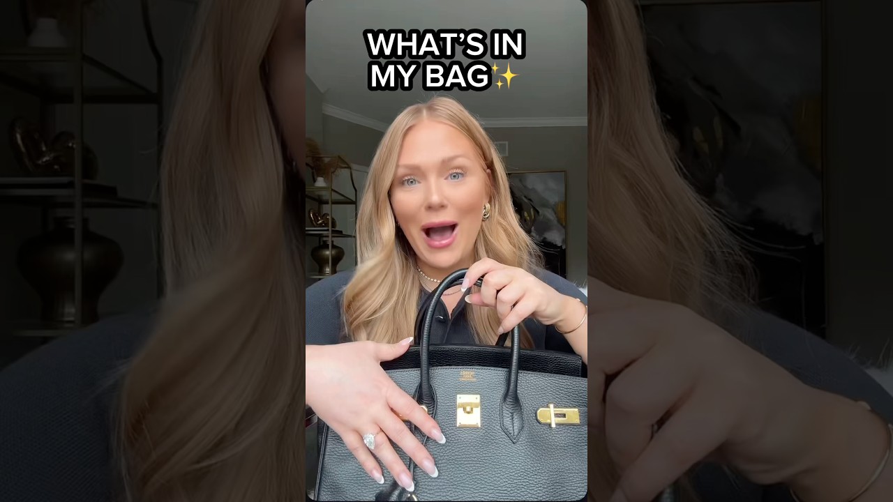 What&rsquo;s in my Bag! What do you need in your bag? ​⁠@loccitaneenprovence #loccitanepartner