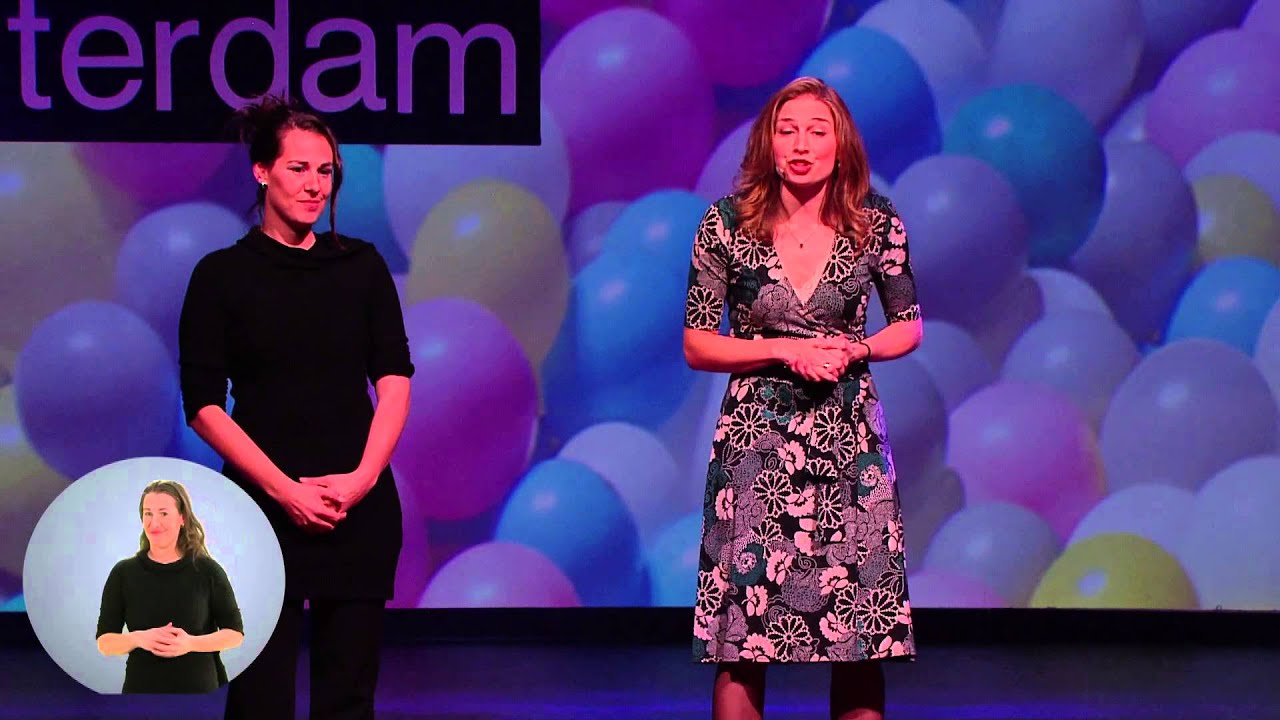 The Art of Sign Language, for Babies, Boobs and Bobs: Lissa Zeviar at TEDxAmsterdam (Sign Language)