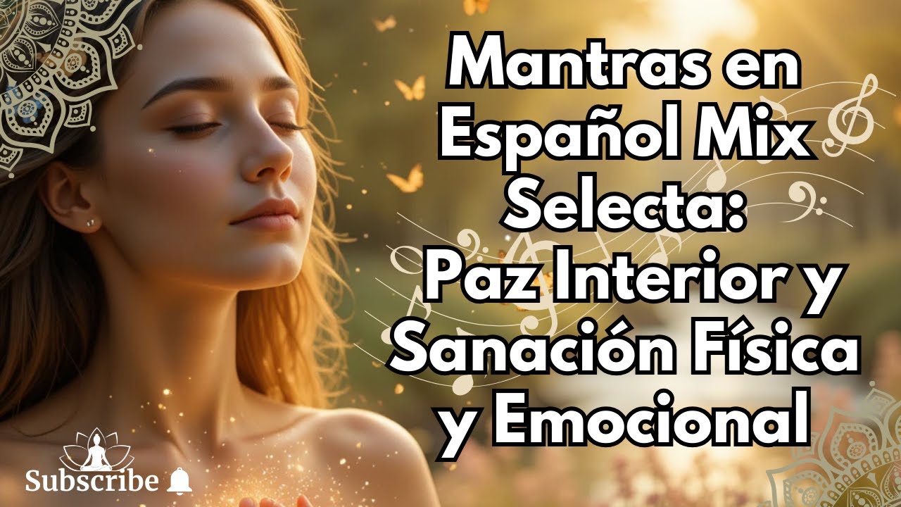 Mantras en Espa&ntilde;ol Mix Selecta: Melod&iacute;as para la Paz Interior  y  la Sanaci&oacute;n F&iacute;sica y Emocional