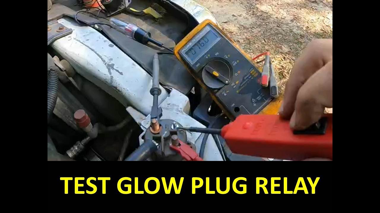 Проверка неисправного реле свечей накаливания на двигателе 7.3 Power Stroke