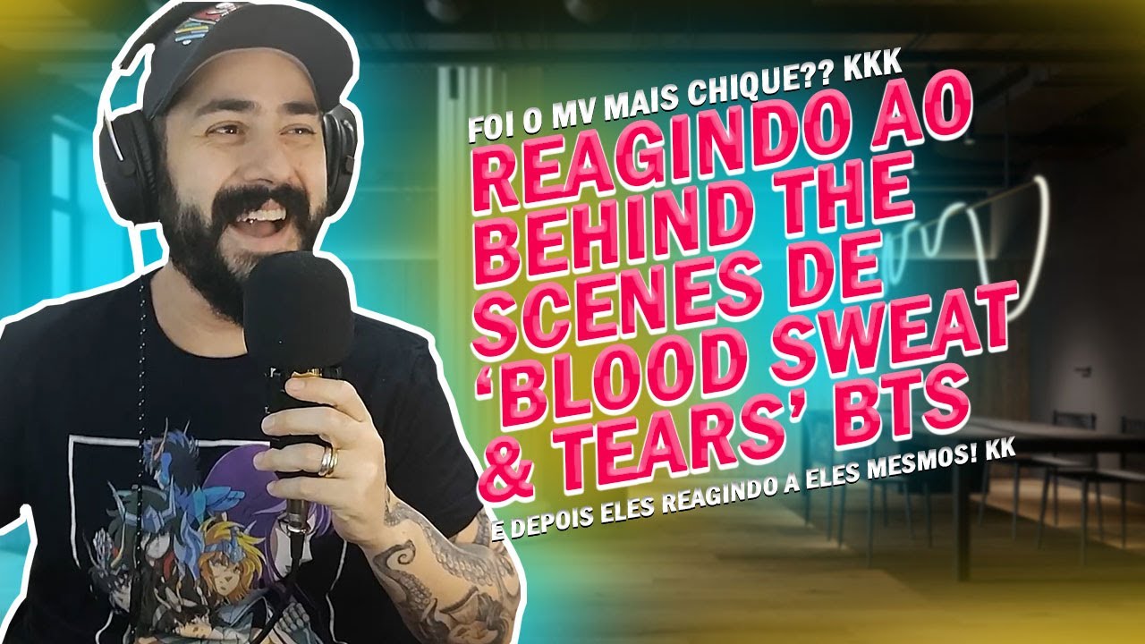 [EPISODE] BTS 'BLODD SWEAT & TEARS' (MV) Shooting Sketch + ELES REAGINDO A ELES MESMOS!