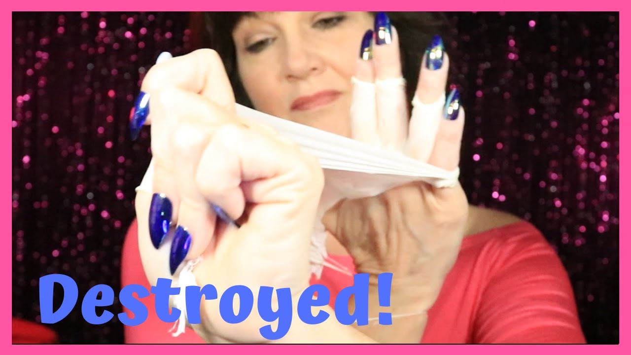 [ASMR] Demolition Gloves (...and nails?)🖐👋🖐Request (No-Talking)