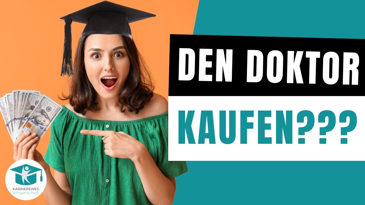 Was kostet ein Doktor? 4 illegale und legale Wege zum Dr.-Titel (und was sie kosten) 👨&zwj;⚖️🎓